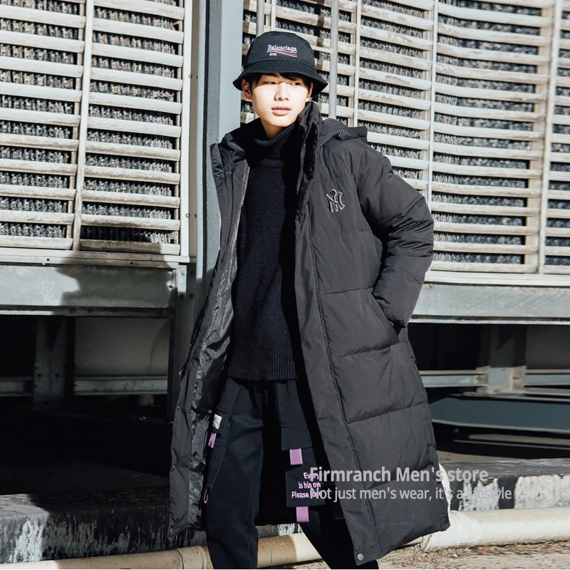 New Black Down Jacket With Classic NY Embroidery Winter Coat Men/Women/Couples Hooded Long Thicken Jacket Keep Warm
New Black Down Jacket With Classic NY Embroidery Winter Coat Men/Women/Couples Hooded Long Thicken Jacket Keep Warm