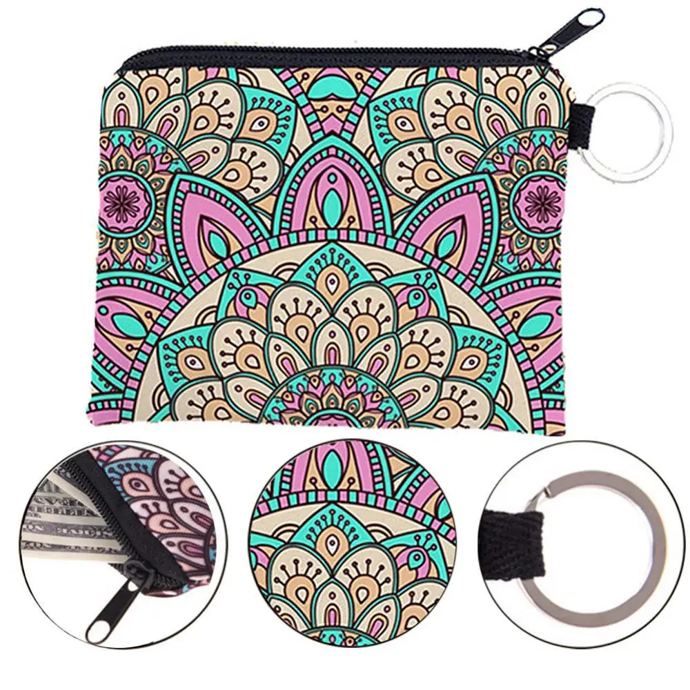 Women Waterproof Portable Floral Print Zipper Coin Purse Wallet Keys Cards Pouch
Women Waterproof Portable Floral Print Zipper Coin Purse Wallet Keys Cards Pouch