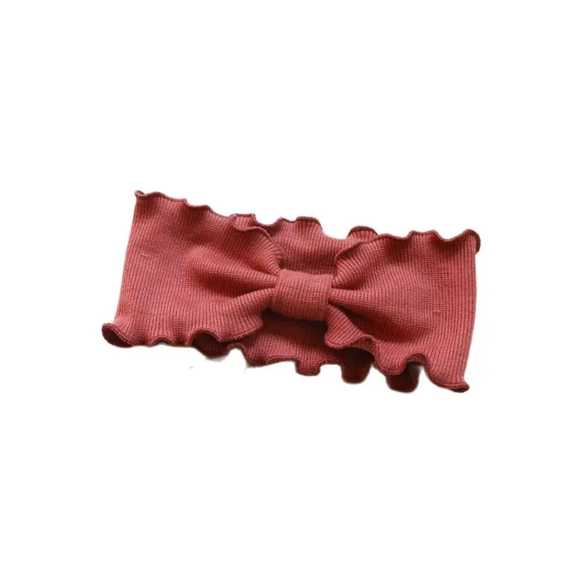 Sweet Girls Headbands Retro Wavy Side Hair Band Knitted Bow Headband Elastic Turban Bow-knot Head Wraps Hair Accessories For Kid
Sweet Girls Headbands Retro Wavy Side Hair Band Knitted Bow Headband Elastic Turban Bow-knot Head Wraps Hair Accessories For Kid