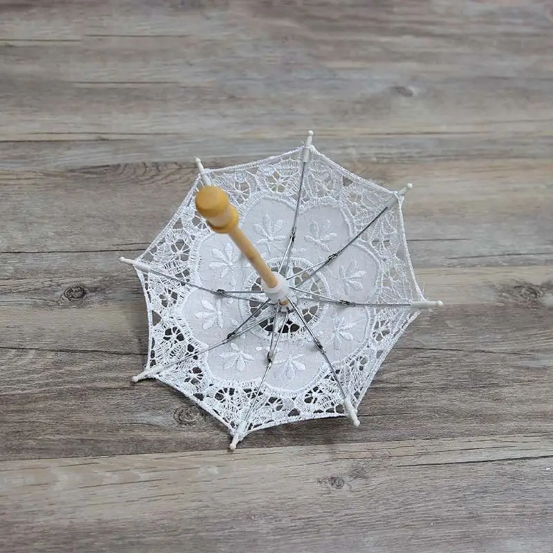 Newborn Baby Photography Props Embroidery Lace Umbrella Toy Infant Shooting Prop K1KC
Newborn Baby Photography Props Embroidery Lace Umbrella Toy Infant Shooting Prop K1KC