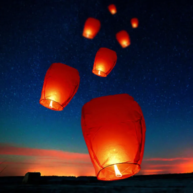 10-30Pcs Chinese Paper Sky Flying ing Lanterns Fly Candle Lamps ing Light Christmas Party Wedding Festival Decoration
10-30Pcs Chinese Paper Sky Flying ing Lanterns Fly Candle Lamps ing Light Christmas Party Wedding Festival Decoration