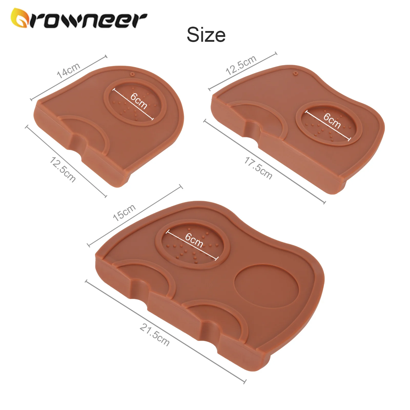 Handle Irregular Coffee Powder Pad Anti-slip Corner Filler Mat Espresso Tamper Press Pad Thick Silicone Elastic Coffee Machine 
Handle Irregular Coffee Powder Pad Anti-slip Corner Filler Mat Espresso Tamper Press Pad Thick Silicone Elastic Coffee Machine