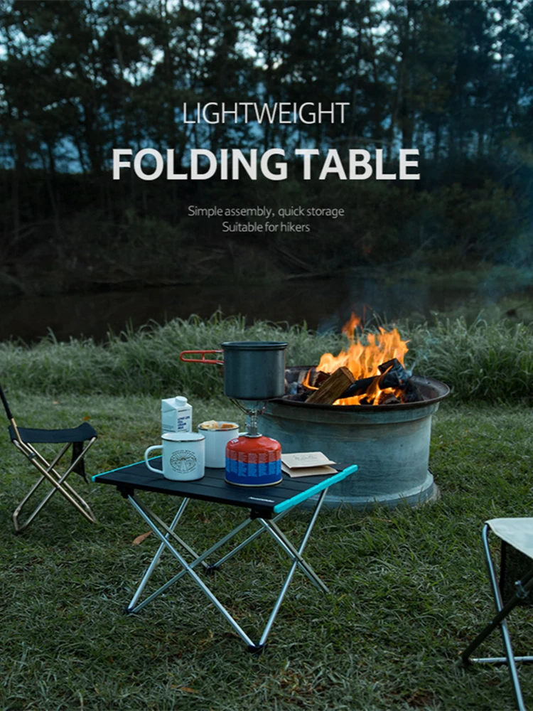Portable Camping Table Lightweight Compact Folding Side Table Aluminum Top Heavy Duty Hinge for Easy Travel Storage Outdoor BBQ
Portable Camping Table Lightweight Compact Folding Side Table Aluminum Top Heavy Duty Hinge for Easy Travel Storage Outdoor BBQ