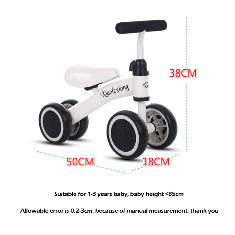 Baby Toddler 1-3 Years Child Tricycle Bike Baby Balance Bike Learn To Walk Get Balance Sense No Foot Pedal Riding Toys For Kids
Baby Toddler 1-3 Years Child Tricycle Bike Baby Balance Bike Learn To Walk Get Balance Sense No Foot Pedal Riding Toys For Kids
