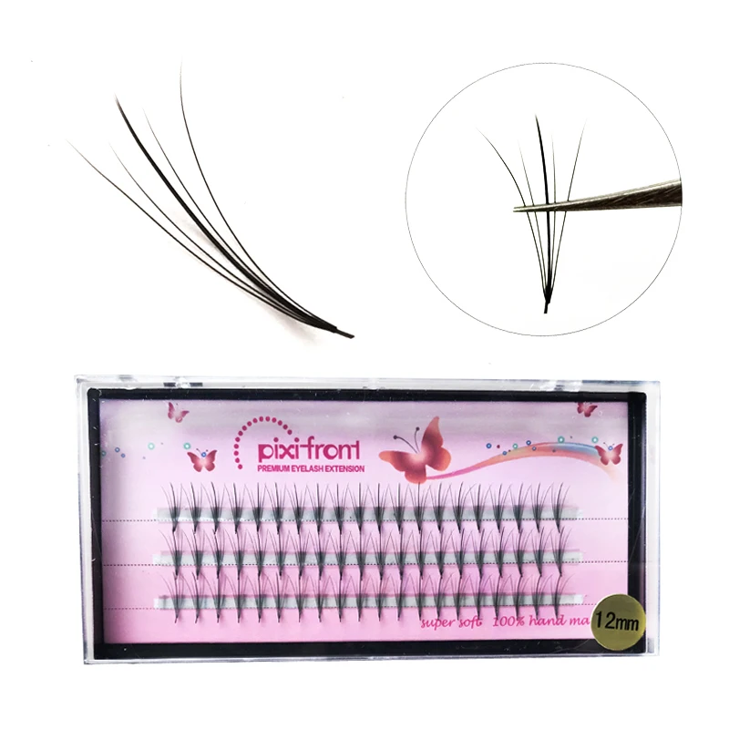 Premade 5B Volume Fans Eyelashes,Individual False Mink Middle Flat Ellispe Volume Russian Fans Eye Lash Extension Supplies
Premade 5B Volume Fans Eyelashes,Individual False Mink Middle Flat Ellispe Volume Russian Fans Eye Lash Extension Supplies