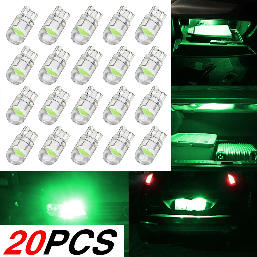 20x T10 W5W 194 168 светодиодный 147 LED COB Зеленый автомобильный внутренсветильник свет купольная лампа для чтения карты лампа Освещение номерного зн...
20x T10 W5W 194 168 светодиодный 147 LED COB Зеленый автомобильный внутренсветильник свет купольная лампа для чтения карты лампа Освещение номерного зн...