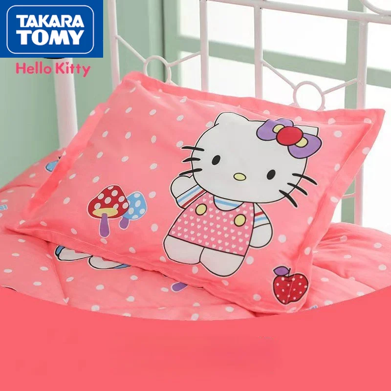 TAKARA TOMY Cartoon Cute Hello Kitty Children's Pillow Simple Nursery Nap Cotton Pillow Removable Pillowcase Pillowcase
TAKARA TOMY Cartoon Cute Hello Kitty Children's Pillow Simple Nursery Nap Cotton Pillow Removable Pillowcase Pillowcase