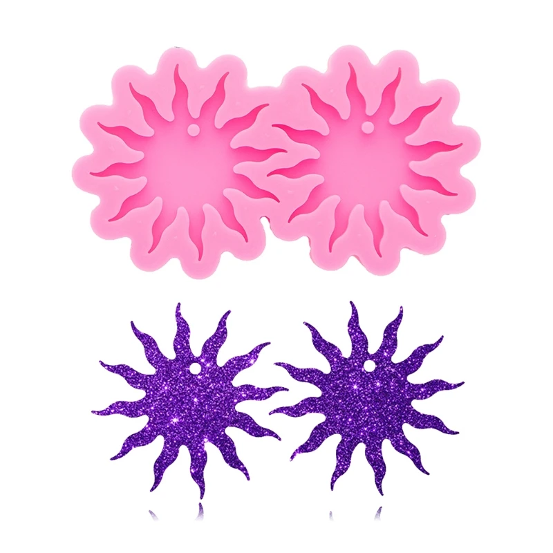 Sun Flower Ear Studs Epoxy Resin Mold DIY Crafts Making Jewelry Casting Tools Neklace Pendant Silicone Mould
Sun Flower Ear Studs Epoxy Resin Mold DIY Crafts Making Jewelry Casting Tools Neklace Pendant Silicone Mould