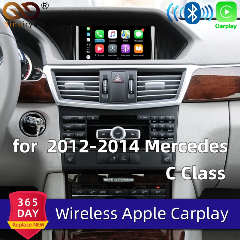 Sinairyu Wifi беспроводной Carplay автомобиль играть модифицированный для 2011-2014 Mercedes C CLA CLE