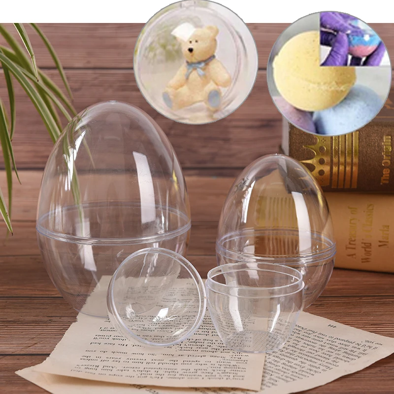 1Pc Egg Shape Plastic Clear Christmas Tress Hanging Decorations Ball Transparent Open Ornament Kids Favors Party Supplies
1Pc Egg Shape Plastic Clear Christmas Tress Hanging Decorations Ball Transparent Open Ornament Kids Favors Party Supplies