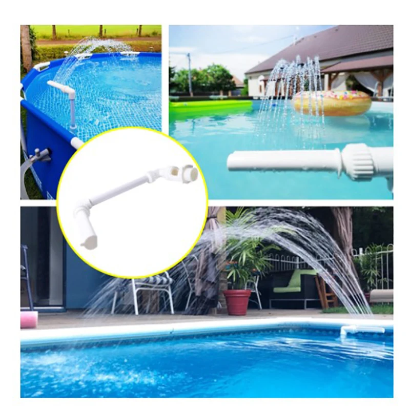 Swimming Pool Waterfall Fountain Kit PVC Feature Water Spay Pools Spa Decorations Swimming Pool Accessories
Swimming Pool Waterfall Fountain Kit PVC Feature Water Spay Pools Spa Decorations Swimming Pool Accessories