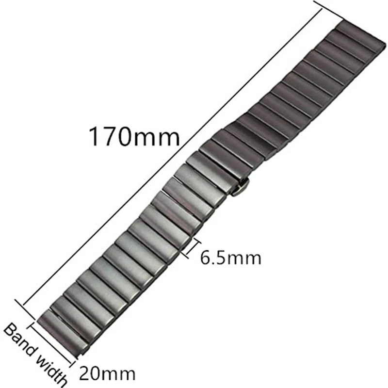 Suitable for Huawei watch GT2/Gt/GT2E 46mm 42mm stainless steel strap 20/22mm strap butterfly buckle Huawei Gt2 watch accessory
Suitable for Huawei watch GT2/Gt/GT2E 46mm 42mm stainless steel strap 20/22mm strap butterfly buckle Huawei Gt2 watch accessory