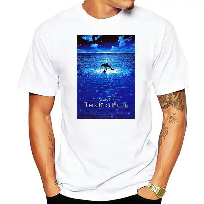 The Big Blue V1 Movie Poster 1988 T-Shirt White All Sizes S-3Xl Custom Print Tee Shirt
The Big Blue V1 Movie Poster 1988 T-Shirt White All Sizes S-3Xl Custom Print Tee Shirt