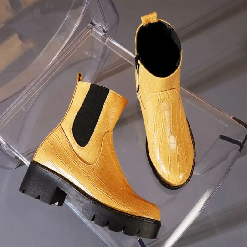 KemeKiss Women Ankle Boot Fashion Platform Thick High Heel Winter Shoes Woman Warm Zipper Office Lady Sexy Footwear Size 34-43
KemeKiss Women Ankle Boot Fashion Platform Thick High Heel Winter Shoes Woman Warm Zipper Office Lady Sexy Footwear Size 34-43