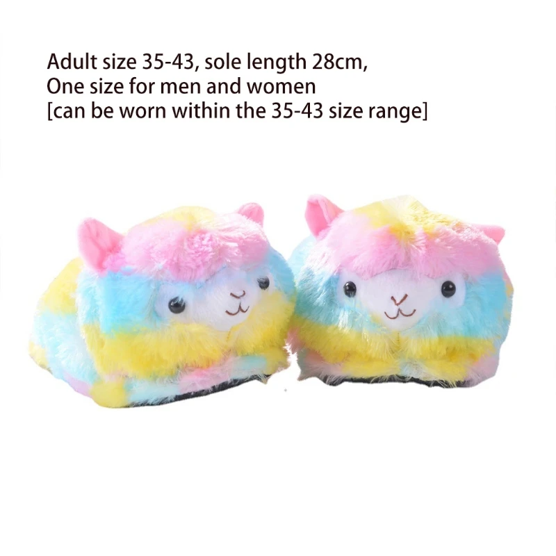 Cartoon Alpaca Funny Shoes Girls Lovely Indoor Slippers Ladies Home Shoes Fashion Plush Warm Slippers Women Winter Shoes
Cartoon Alpaca Funny Shoes Girls Lovely Indoor Slippers Ladies Home Shoes Fashion Plush Warm Slippers Women Winter Shoes