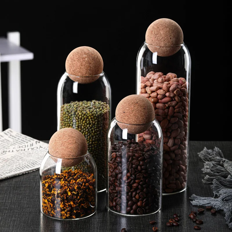 Glass Kitchen Storage Container Creative Cork Tea Can Storage Tank Food Container Moisture Proof Canister Jar Home Decor LH50SN
Glass Kitchen Storage Container Creative Cork Tea Can Storage Tank Food Container Moisture Proof Canister Jar Home Decor LH50SN