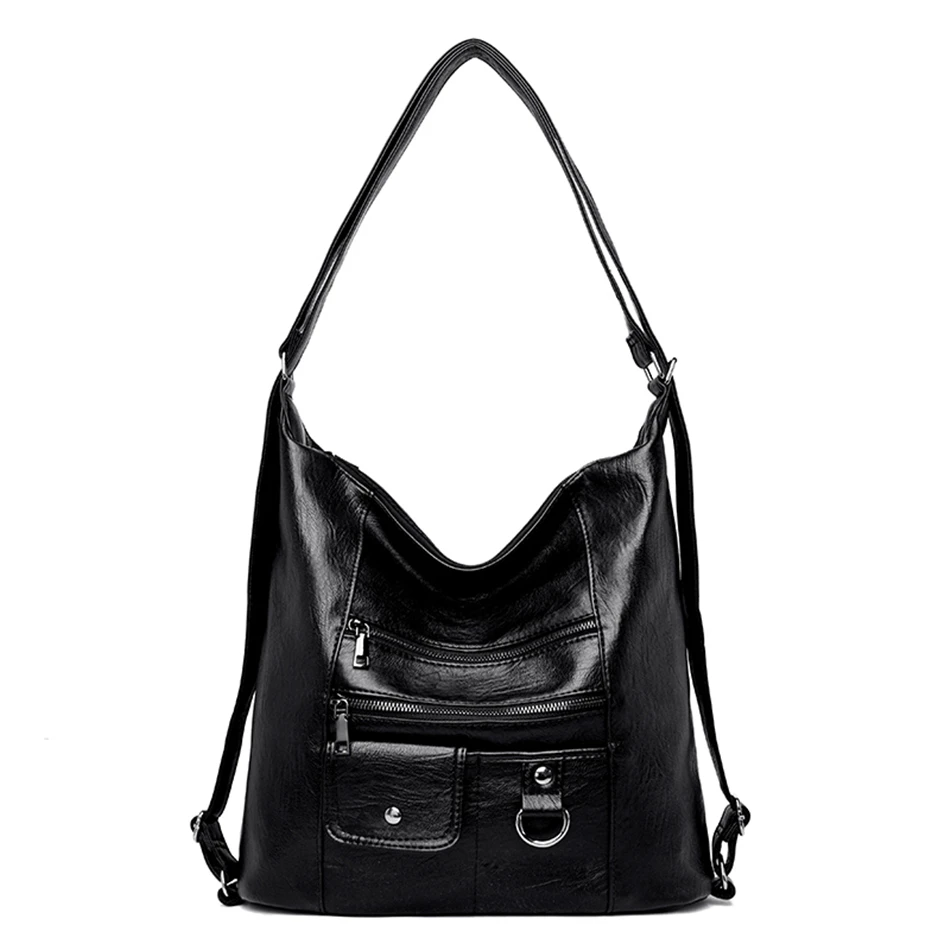 Women's Bag Large Capacity Soft PU Leather Handbag 2020 New Trend Ladies Shoulder Messenger Bags
Women's Bag Large Capacity Soft PU Leather Handbag 2020 New Trend Ladies Shoulder Messenger Bags