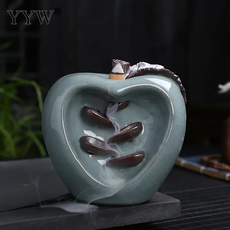 Backflow Incense Burner Ceramic Crafts Incense incense sticks holder lovely Design Creative Gift for Furniture Decoration
Backflow Incense Burner Ceramic Crafts Incense incense sticks holder lovely Design Creative Gift for Furniture Decoration