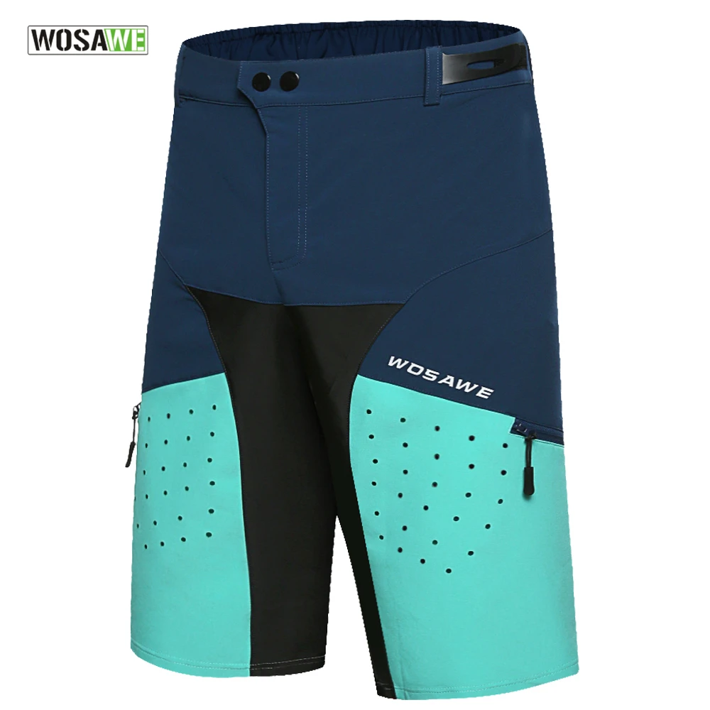 WOSAWE Men Cycling Shorts MTB Downhill Bermuda Mountain Bike Bicycle Shorts Water Resistant Loose Fit Outdoor Sports Riding
WOSAWE Men Cycling Shorts MTB Downhill Bermuda Mountain Bike Bicycle Shorts Water Resistant Loose Fit Outdoor Sports Riding