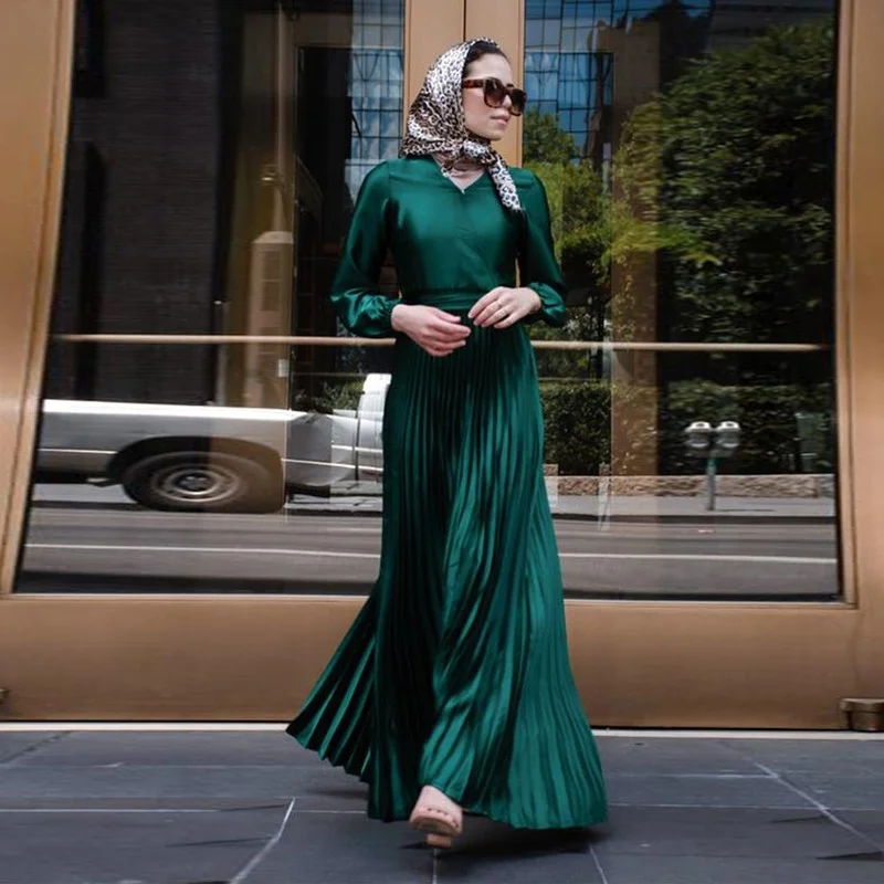 Mubarak Kaftan Moroccan Dubai Abaya Arabic Muslim Dress Turkey Abayas for Women Robe Satin Longue Femme Vestidos Dresses
Mubarak Kaftan Moroccan Dubai Abaya Arabic Muslim Dress Turkey Abayas for Women Robe Satin Longue Femme Vestidos Dresses