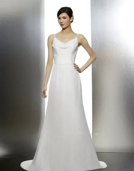 free shipping dress party elegant lebanon bodice criss-cross chiffon cowl neckline medallions heavily beaded strap wedding dress
free shipping dress party elegant lebanon bodice criss-cross chiffon cowl neckline medallions heavily beaded strap wedding dress