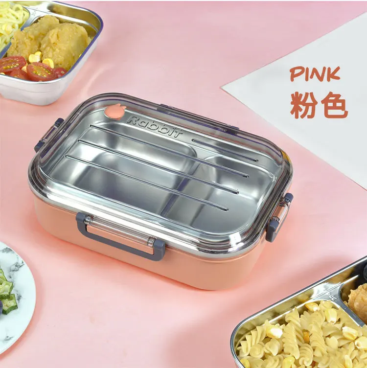 Four-Button Large Capacity 304 Stainless Steel Lunch Box Creative Fashion Simple Student Lunch Box Korean Lunch Box
Four-Button Large Capacity 304 Stainless Steel Lunch Box Creative Fashion Simple Student Lunch Box Korean Lunch Box