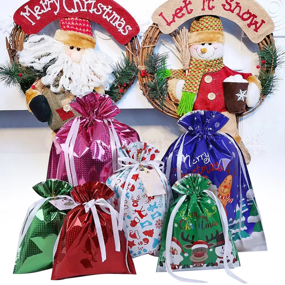 30pcs Christmas Gift Bag Drawstring Candy Cookie Packing Bag Gift Holder Santa Claus Wrapping Pouch Party Ornament New Year 2022
30pcs Christmas Gift Bag Drawstring Candy Cookie Packing Bag Gift Holder Santa Claus Wrapping Pouch Party Ornament New Year 2022