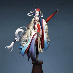 Onmyoji Kokakuchou демонический нож ПВХ фигура аниме Модели Игрушек фигурки сексуальной