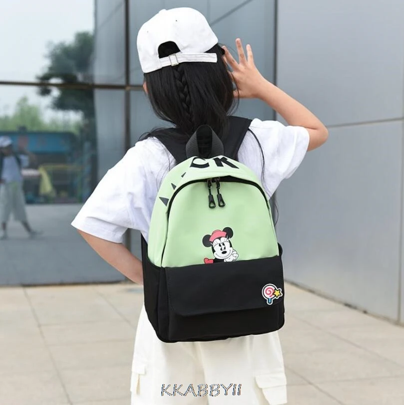 Disney Mickey Mouse Minnie Cartoon Cute School Bag Backpack Travel Baby Girl | Багаж и сумки