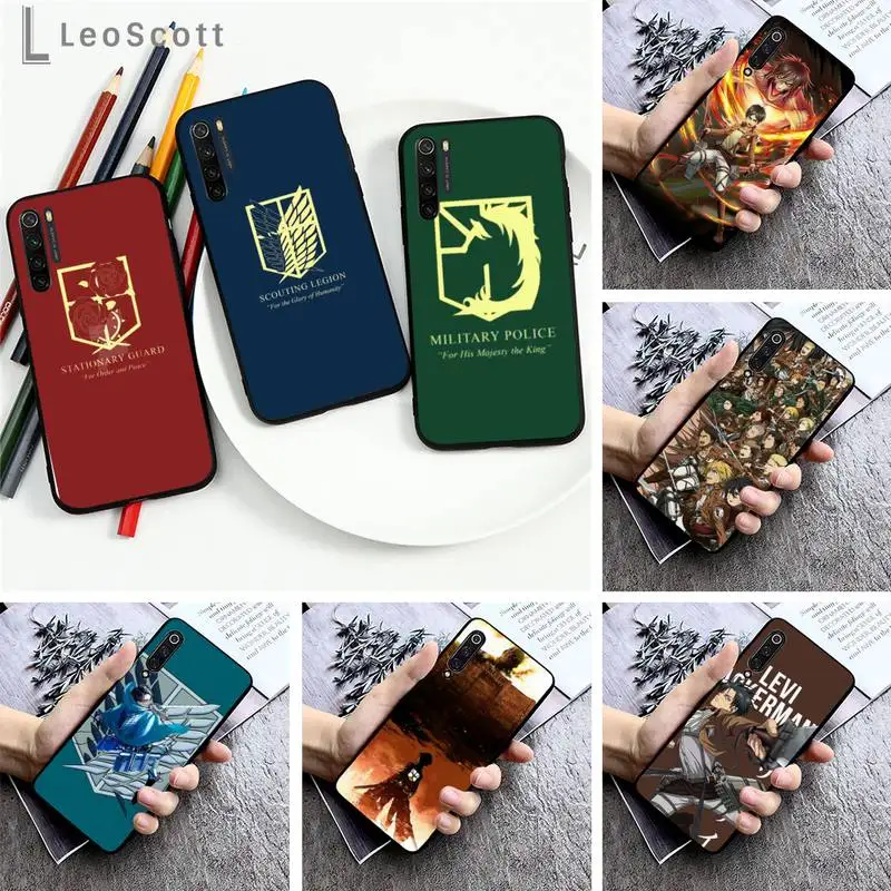 Anime Japanese Attack On Titan Phone Case For Xiaomi Redmi note 7 8 9 pro 8T 9S Mi Note 10 Lite pro
Anime Japanese Attack On Titan Phone Case For Xiaomi Redmi note 7 8 9 pro 8T 9S Mi Note 10 Lite pro