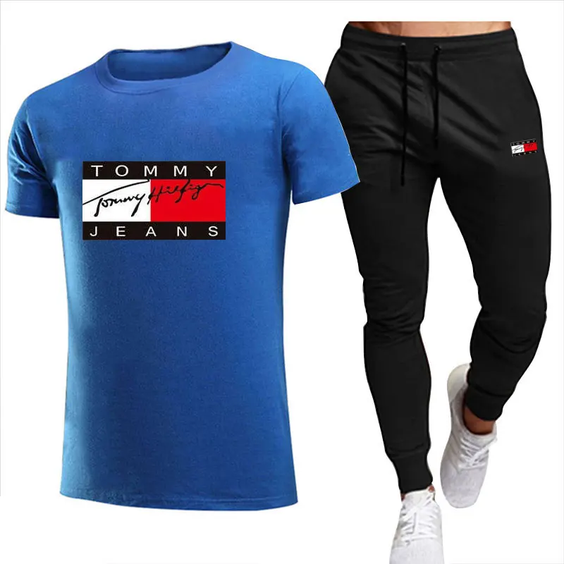 2021summer short-sleeved T-shirt + trousers two-piece fashion sports suit fitness jogging homme men's sets ropa hombre camisetas
2021summer short-sleeved T-shirt + trousers two-piece fashion sports suit fitness jogging homme men's sets ropa hombre camisetas