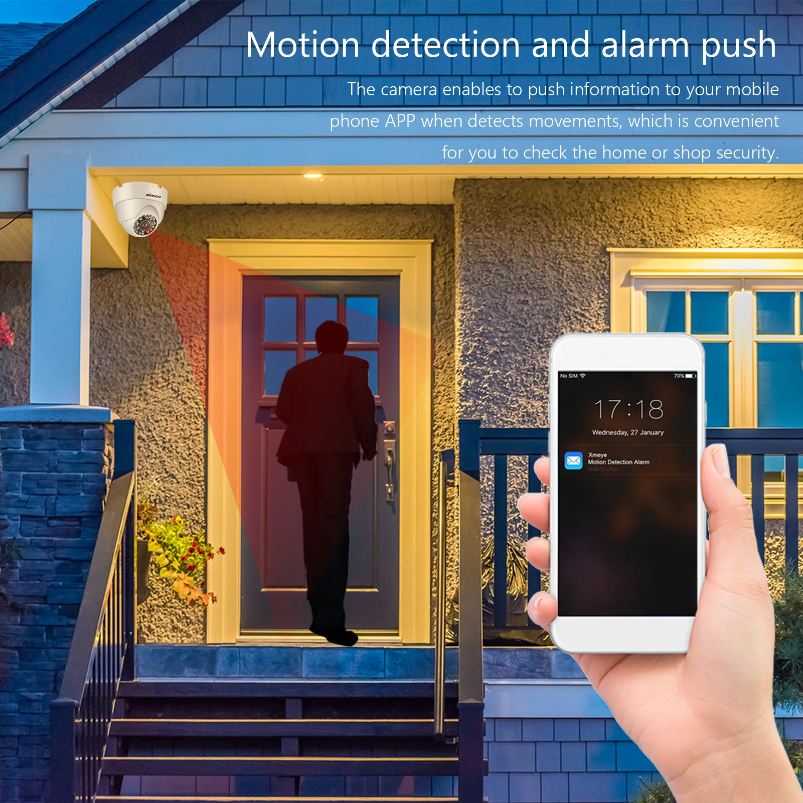 720P High Definition Analog Security Camera Surveillance CCTV Camera Outdoor Weatherproof,Infrared Night Vision,Motion Detection 
720P High Definition Analog Security Camera Surveillance CCTV Camera Outdoor Weatherproof,Infrared Night Vision,Motion Detection