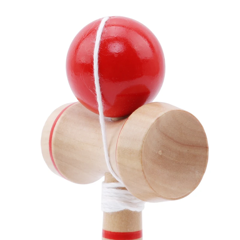 New High Quality Safety Toy Bamboo Kendama Best Wooden Toys Kids Stress Ball Early Education for Children | Игрушки и хобби