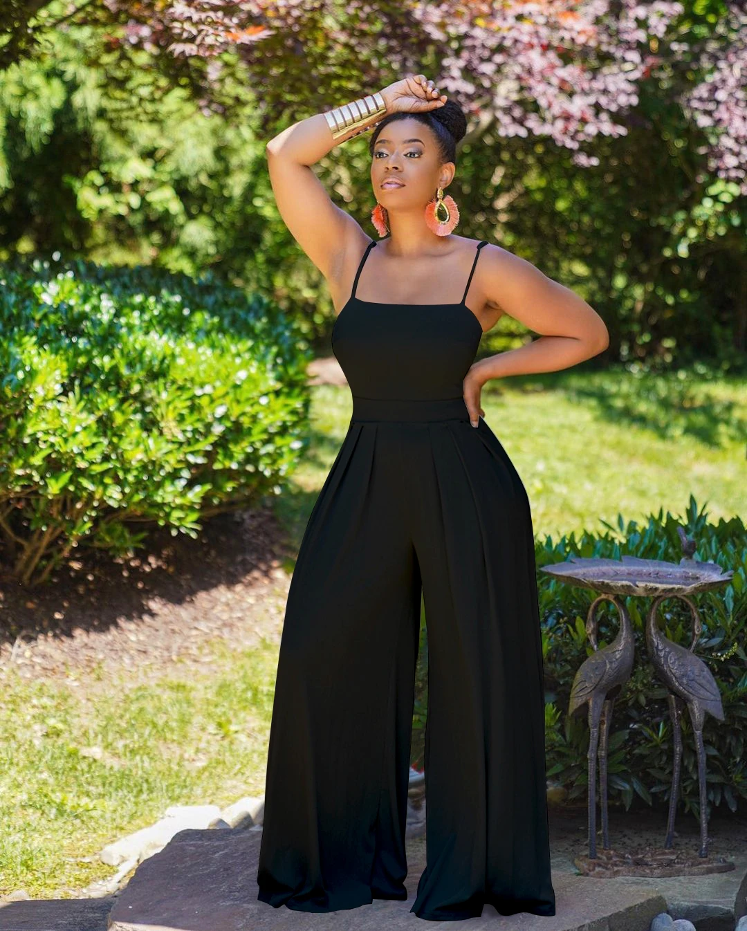 Повседневный Свободный комбинезон на бретелях-спагетти, элегантный летний комбинезон с широкими штанинами
Повседневный Свободный комбинезон на бретелях-спагетти, элегантный летний комбинезон с широкими штанинами