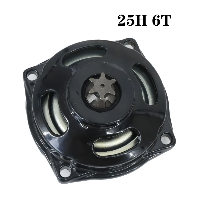 Корпус сцепления, коробка передач 25H T8F, без крышки, Звездочка для 47cc 49cc карманных велосипедов, мини-квадроцикл, багги, карт 
Корпус сцепления, коробка передач 25H T8F, без крышки, Звездочка для 47cc 49cc карманных велосипедов, мини-квадроцикл, багги, карт
