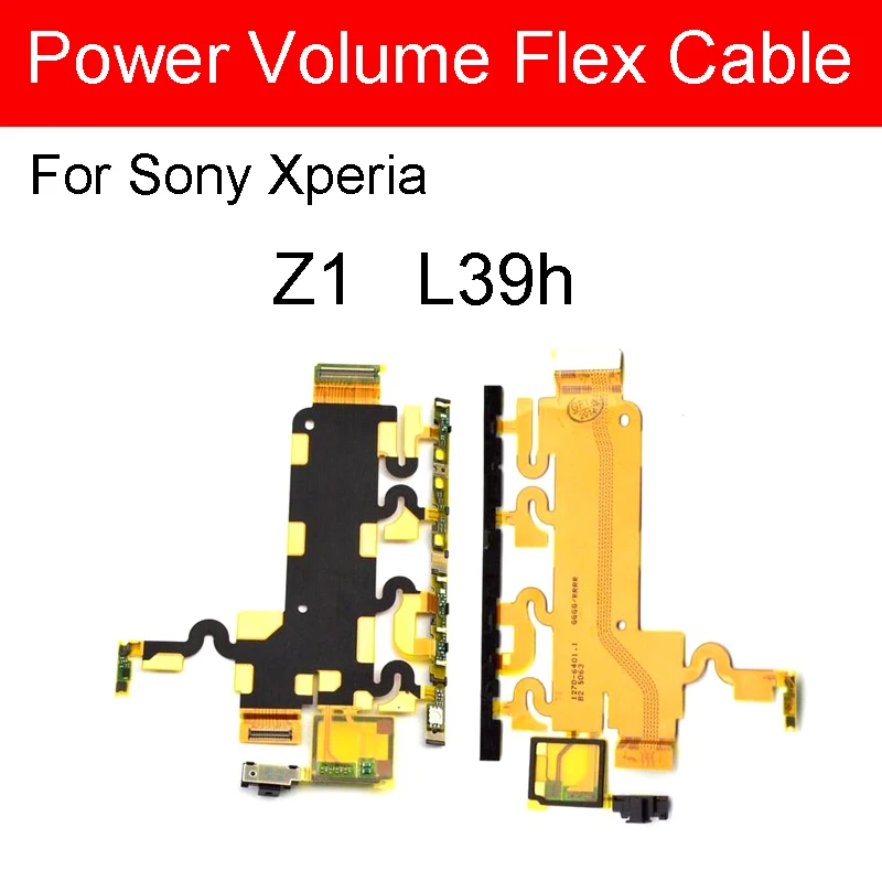 

100% Geniune Mainboard & power & Volume & Microphone Flex cable for Sony Xperia Z1 L39h C6902 C6943 C6903 C6906 cell phone parts