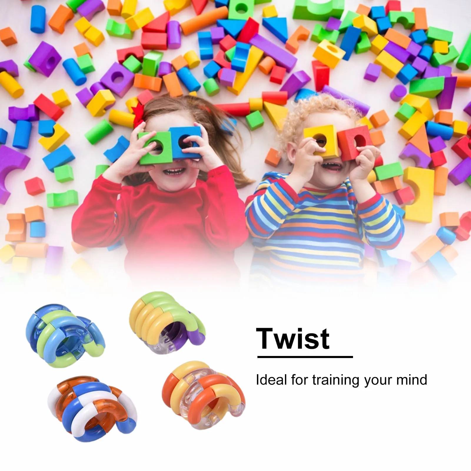 Fidget anti-compression toys twisting adult decompression toys children's deformation ropes to relieve stress and anxiety
Fidget anti-compression toys twisting adult decompression toys children's deformation ropes to relieve stress and anxiety