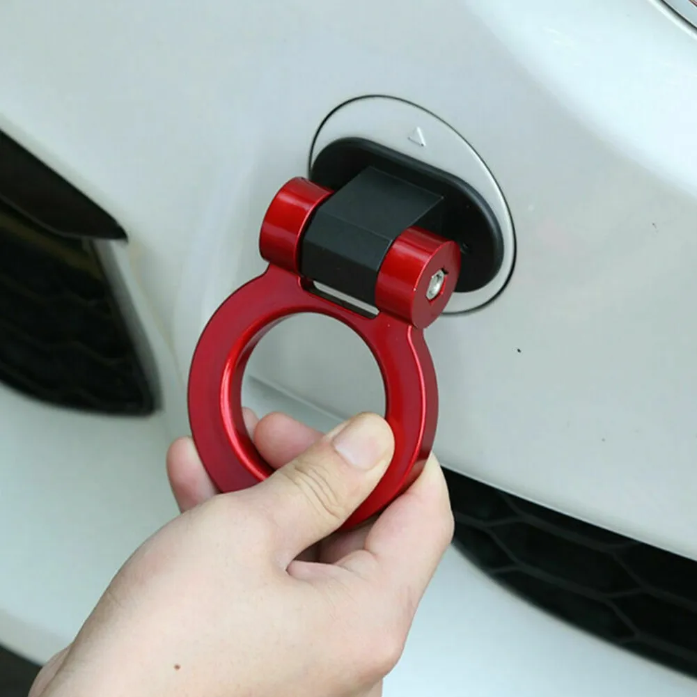 Universal Car Trailer Hooks Car Ring Track Racing Style Front Rear Bumper Decorative Tow Hook Look Red Car Accessories
Universal Car Trailer Hooks Car Ring Track Racing Style Front Rear Bumper Decorative Tow Hook Look Red Car Accessories