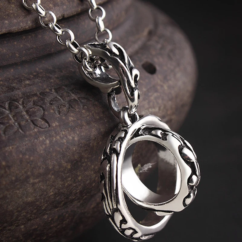 Ожерелье с двойным кольцом в ретро-стиле для мужчин и женщин
Ожерелье с двойным кольцом в ретро-стиле для мужчин и женщин