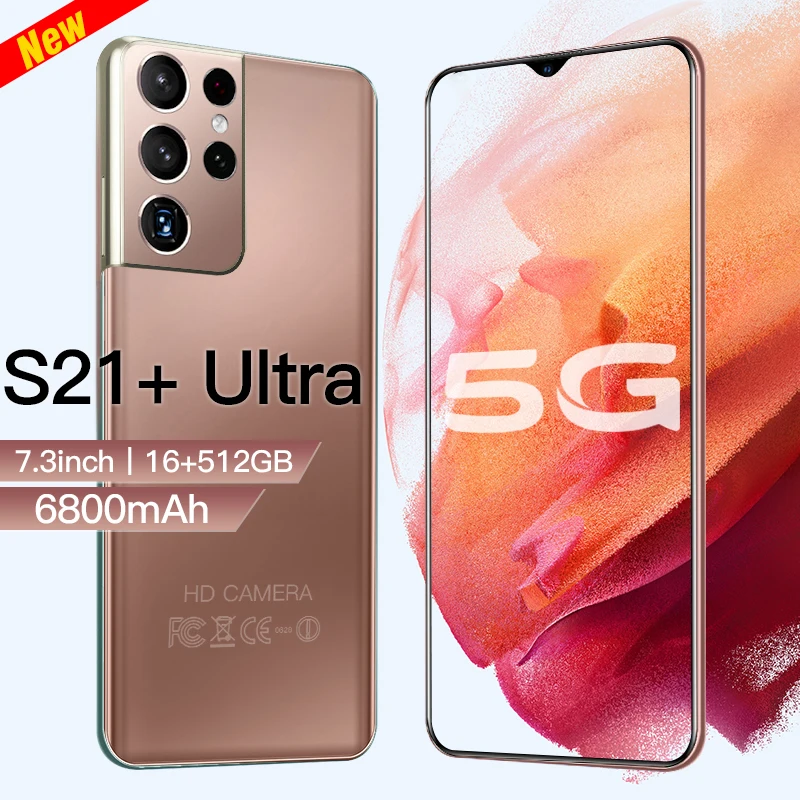 Global version S21 Ultra 16GB+512GB Android Smartphone 5G Networks GPS 24+48MP HD Camera Mobile phones 10 Core Cellphones
Global version S21 Ultra 16GB+512GB Android Smartphone 5G Networks GPS 24+48MP HD Camera Mobile phones 10 Core Cellphones