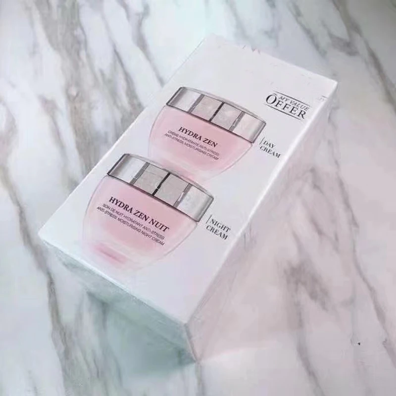 Brand New Face Skincare Hydar Zen Day Cream 50ml + Night Cream 50ml Anti Stress Moisturising Cream Luminous Skintone 2 In 1 Set 
Brand New Face Skincare Hydar Zen Day Cream 50ml + Night Cream 50ml Anti Stress Moisturising Cream Luminous Skintone 2 In 1 Set