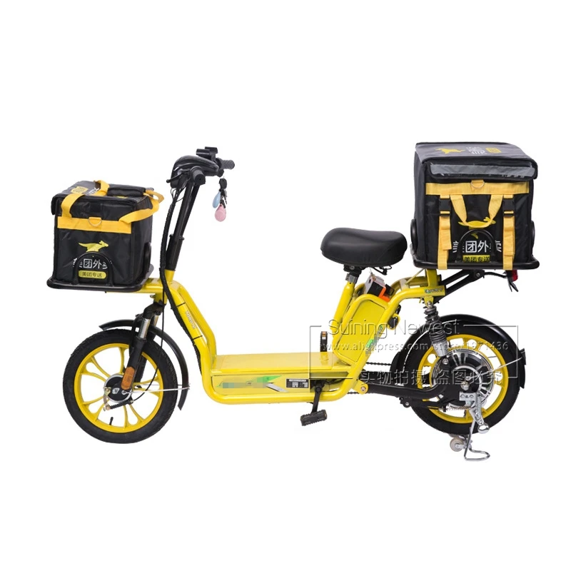 Food Delivery Bike Anti-theft Battery Ebike Vehicle Scooter bycicle Adult Bicycle 2 Wheel Electric Cargo Bike 
Food Delivery Bike Anti-theft Battery Ebike Vehicle Scooter bycicle Adult Bicycle 2 Wheel Electric Cargo Bike