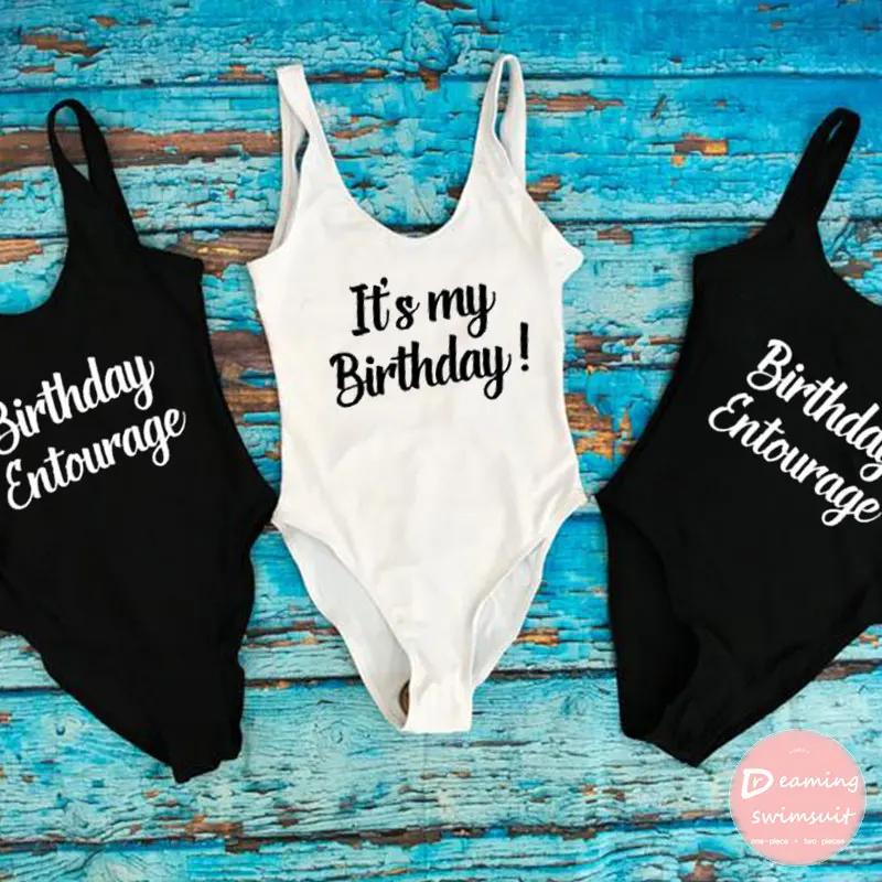 Женский слитный купальник It's My Birthday, купальный костюм для девочек, пляжная одежда для отряда нескольких матрасов, лето 2021
Женский слитный купальник It's My Birthday, купальный костюм для девочек, пляжная одежда для отряда нескольких матрасов, лето 2021
