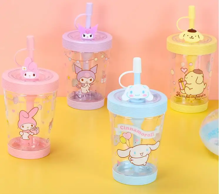 JY Cartoon Water PC Bottle Fun Straw Cup Children Learning Drinking Dust Plug Suction Tube 3Colors 535ML
JY Cartoon Water PC Bottle Fun Straw Cup Children Learning Drinking Dust Plug Suction Tube 3Colors 535ML
