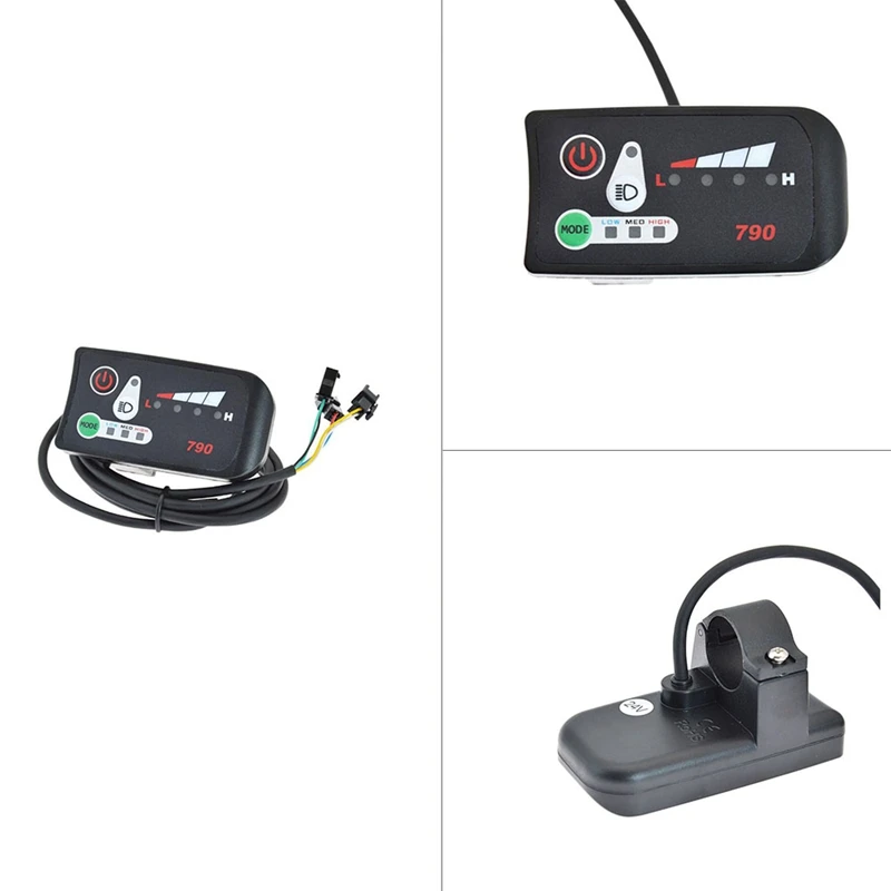 Intelligent LED 790 Display of Electric Bike Digital Computer Pannel Electric Bicycle Speedometer
Intelligent LED 790 Display of Electric Bike Digital Computer Pannel Electric Bicycle Speedometer