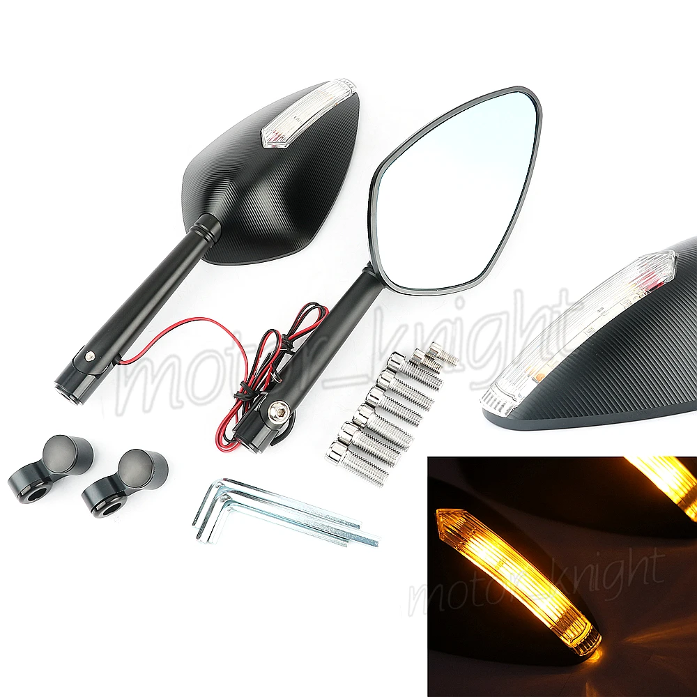 Motorbike LED SIGNALS CNC Rearview side Mirror Aluminum for kawasaki Versys 650 VERSYS 1000 ABS Versys 650/1000 LT ZRX1200
Motorbike LED SIGNALS CNC Rearview side Mirror Aluminum for kawasaki Versys 650 VERSYS 1000 ABS Versys 650/1000 LT ZRX1200