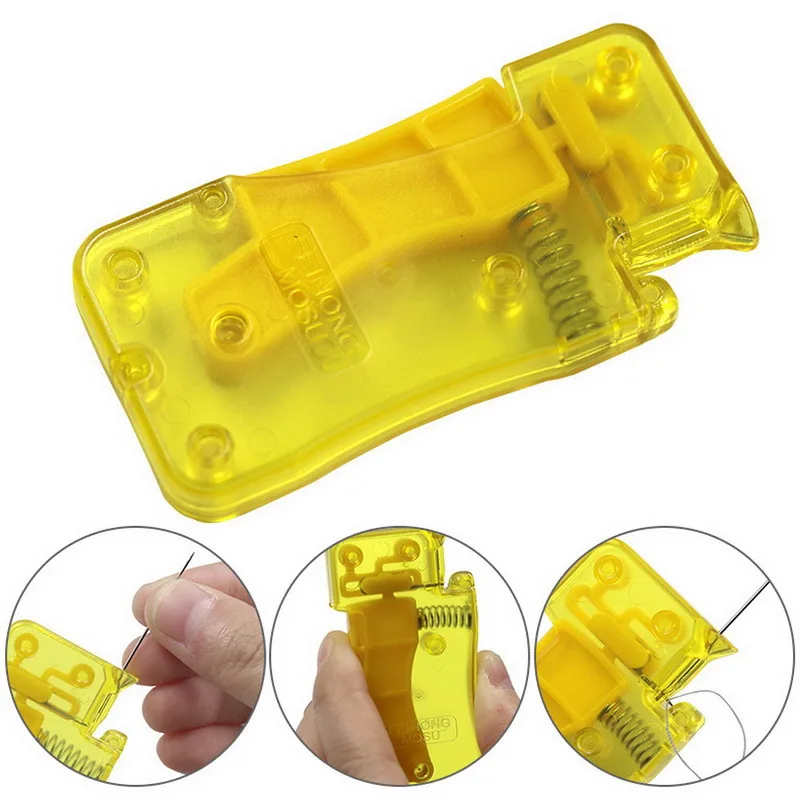 1Pcs Automatic Needle Threader Plastic Wire Stitch Insert Craft Tool Hand Sewing Machine Threader DIY Sewing Accessories
1Pcs Automatic Needle Threader Plastic Wire Stitch Insert Craft Tool Hand Sewing Machine Threader DIY Sewing Accessories