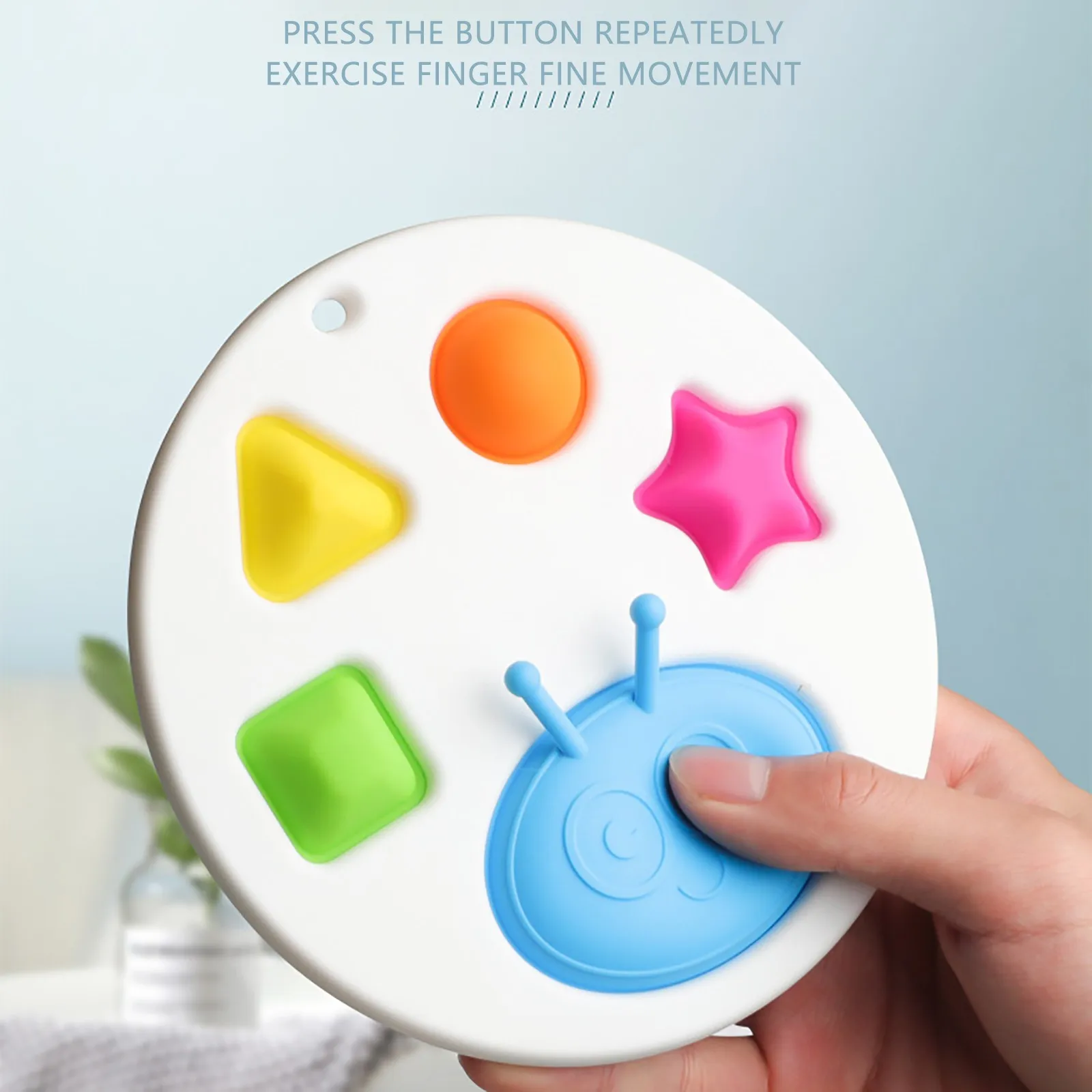 Kids Fun Safe Colorful Silicone Bubble Sensory Training Toys Squeeze Toys Brain Development Enlightenment Early Education Tools
Kids Fun Safe Colorful Silicone Bubble Sensory Training Toys Squeeze Toys Brain Development Enlightenment Early Education Tools