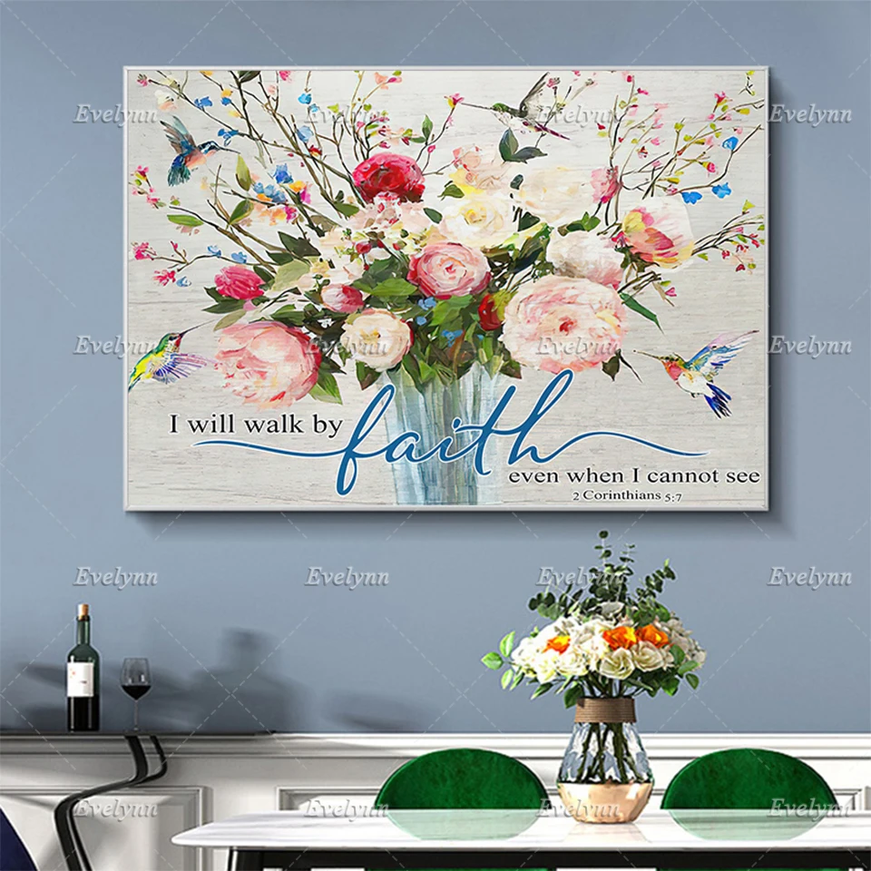 I Will Walk By Faith Even When I Cannot See Poster,2 Corinthians 5 7 , Faith, Bible Wall Art Print, Religious Home Decor Canvas
I Will Walk By Faith Even When I Cannot See Poster,2 Corinthians 5 7 , Faith, Bible Wall Art Print, Religious Home Decor Canvas