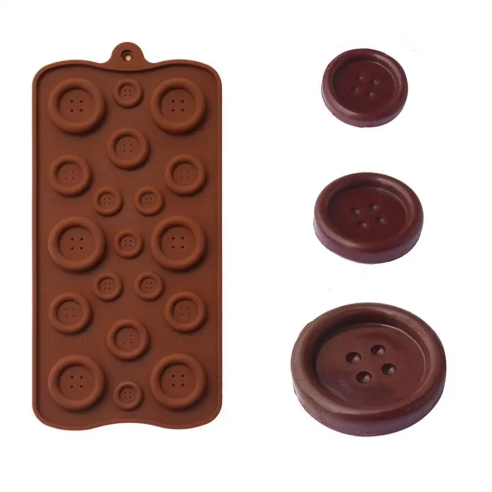 Silicone Cake Mold Chocolate Mold Cookies Mold 3D Cute Button Shape Cake Decoration Tools Kitchen Baking Tools Accessories
Silicone Cake Mold Chocolate Mold Cookies Mold 3D Cute Button Shape Cake Decoration Tools Kitchen Baking Tools Accessories